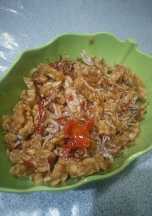 Foto resep Sambel goreng tempe teri