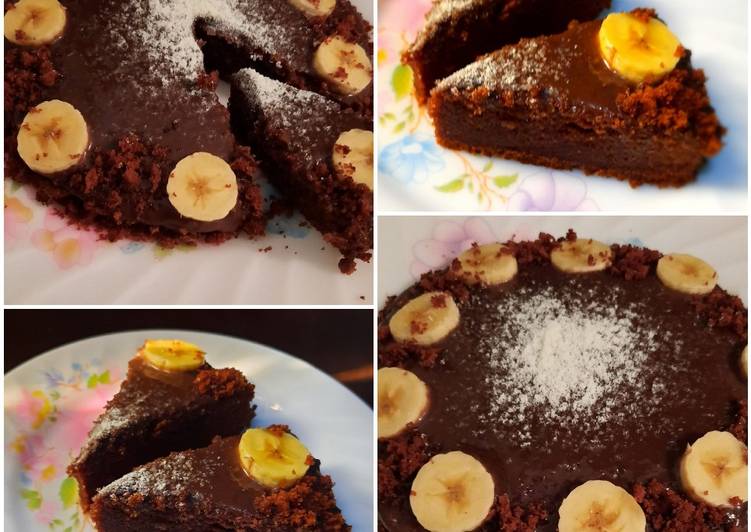 Step-by-Step Guide to Make Super Quick Homemade Choco bnana cake