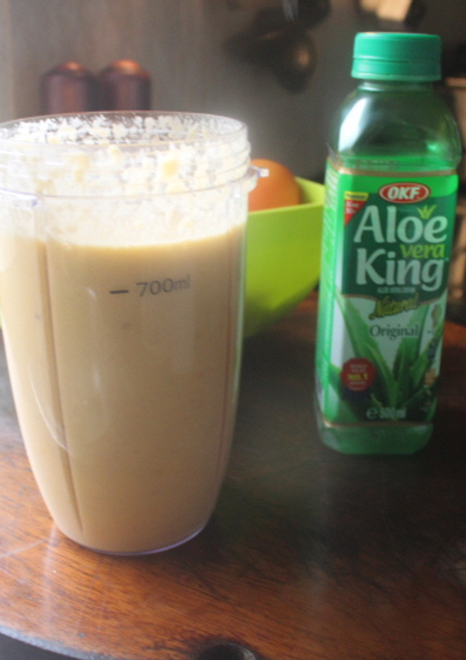 Una foto de Gazpacho de aloe vera