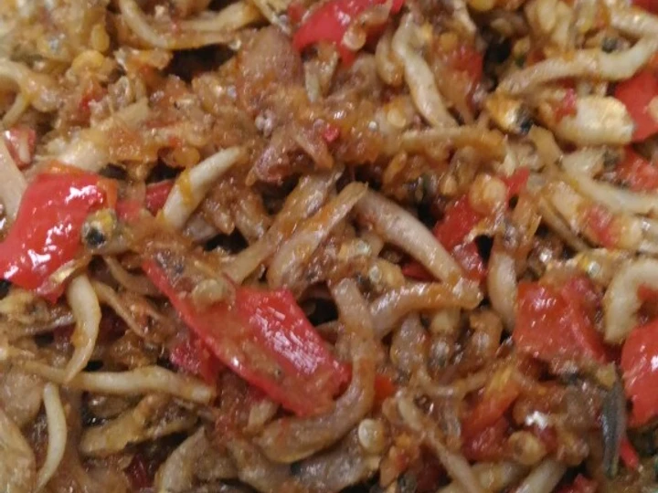 Langkah Gampang Menyiapkan Resep Teri sambal terasi goreng yang Enak Banget Anti Ribet, Lezat Sekali
