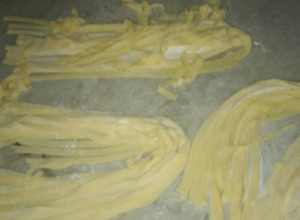 Una foto de Fideos caseros para dos