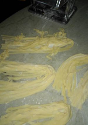 Una foto de Fideos caseros para dos