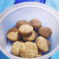 Ragi flour cookies A picture of Ragi flour cookies.