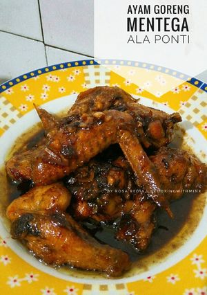 Foto resep Ayam Goreng Mentega ala Ponti, Enak!