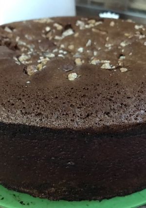 Una foto de Bizcochuelo de chocolate con nuez