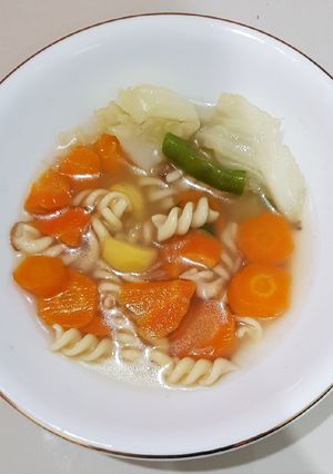 Foto resep Sup macaroni