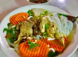 Hình của món Bánh canh gà.