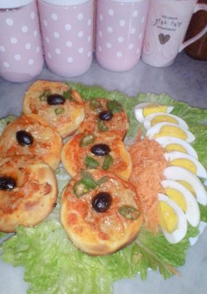 صورة لوصفة ميني بيتزا