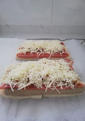 Una foto de Sándwich de Frankfurt
