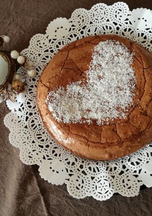 Foto di Torta fondente e cocco