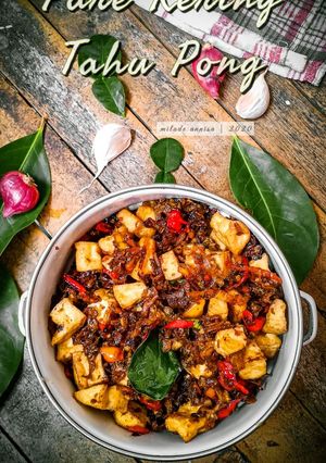 Foto resep Pare Kering Tahu Pong