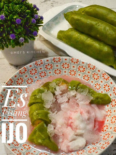 Foto resep Es Pisang Ijo