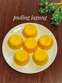 Foto resep Puding Jagung Sederhana