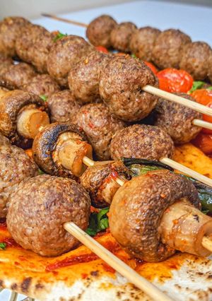 صورة لوصفة كبة على السيخ