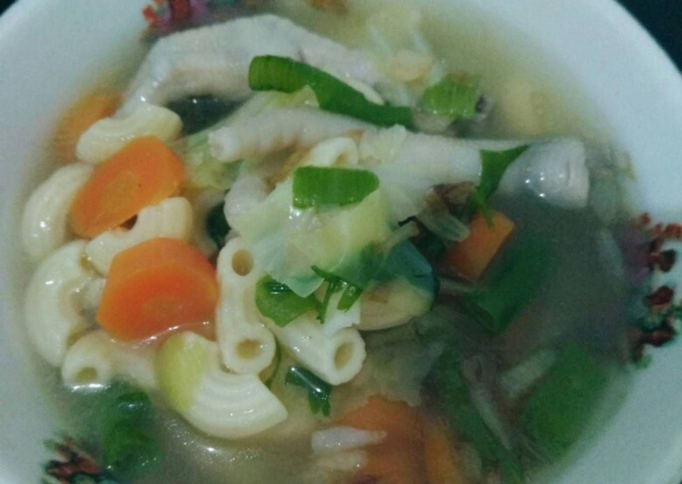 Soup ceker macaroni