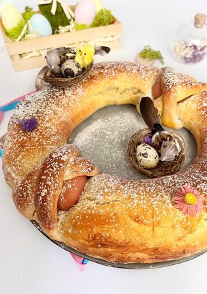 Une photo de Cacavellu de Pâques ou cacavelli ou encore campanile
