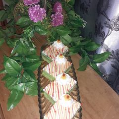 A picture of Royal icing Pastries.