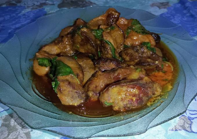 Resep Rica Rica Ati Ampela yang Lezat Sekali