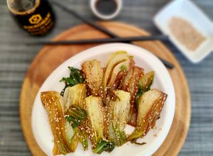 Foto di Pak Choi Piccante in Padella