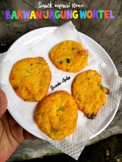 Foto resep Snack Mpasi 10 Bulan "Bakwan Jagung Wortel"