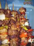 Brochetas veggies