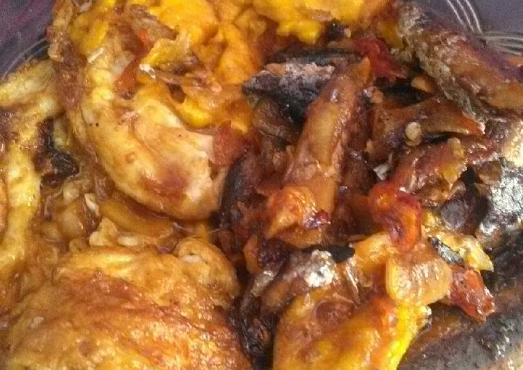 Pindang telur pedas manis