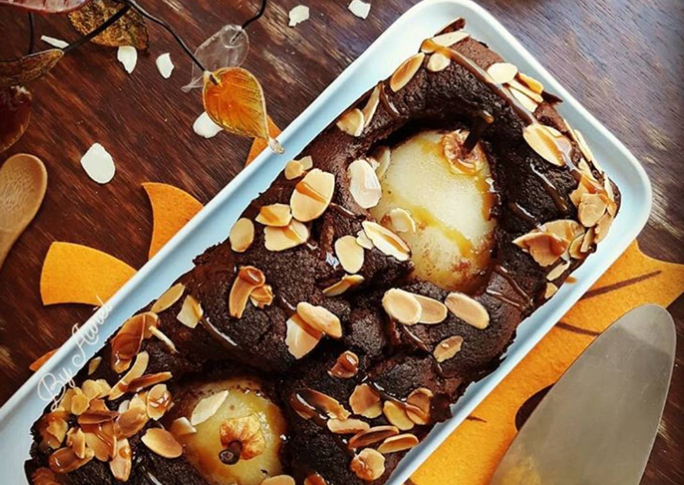 ☆Cake Poires Chocolat☆