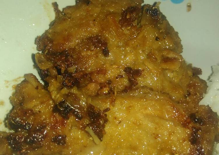 Gepuk sapi (empal) mantap endolita maknyuss