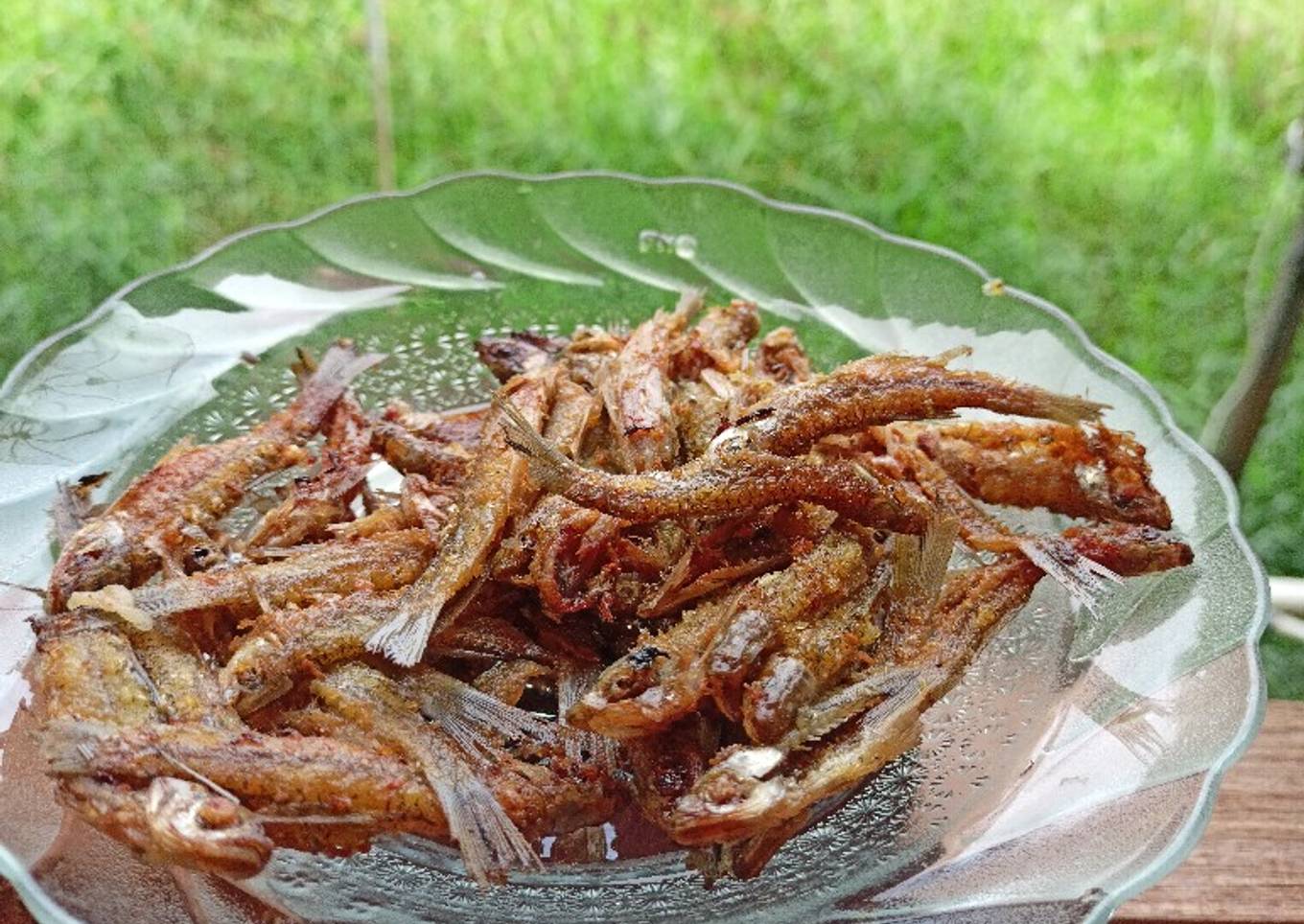 Seluang goreng garing