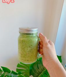 smoothie cải bó xôi