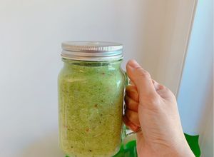 Hình của món Sinh tố diet ngày 2 🍎🥝🍌🍐.