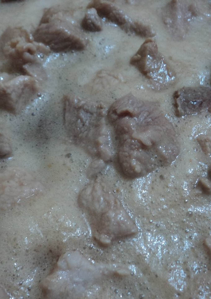 Una foto de Cerdo a la Coca cola las correa