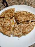 Fajita integral de emmental e higos