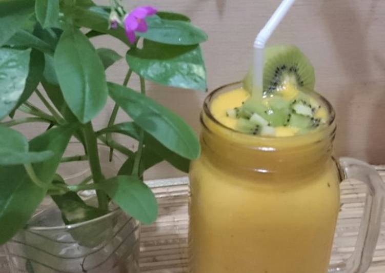 Resep 62.Smoothies Mangkiwi Anti Gagal