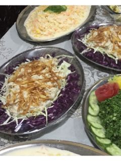 صورة لوصفة سلطة الملفوف بالمتبله
