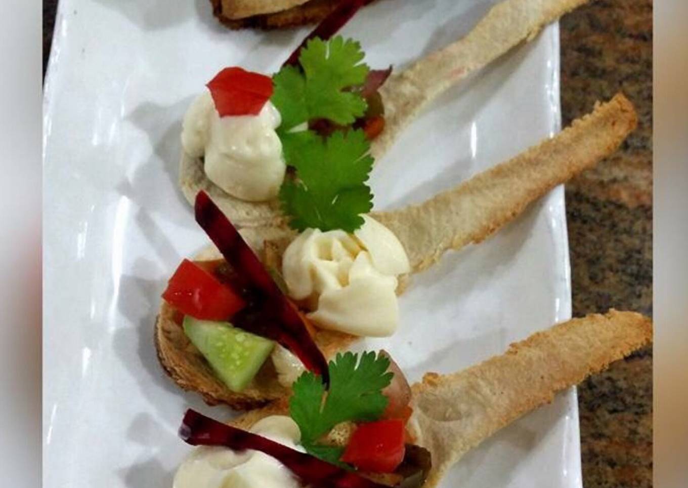 Whosayna’s Bread Canapes