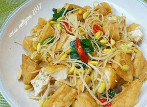 Foto resep Tumis tahu kecambah