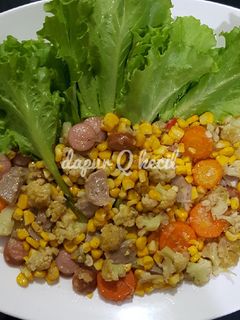 Foto resep 11. Oseng / tumisan Bunga kol dkk 😊😊