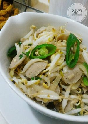 Foto resep Tauge Baso Cabe Ijo