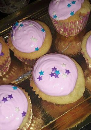 Una foto de Cupcakes de vainilla