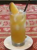 Cocktail analcolico Pesca, Sciroppo di zucchero e Schweppes al Limone