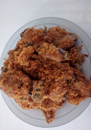 Foto resep Ayam goreng serundeng