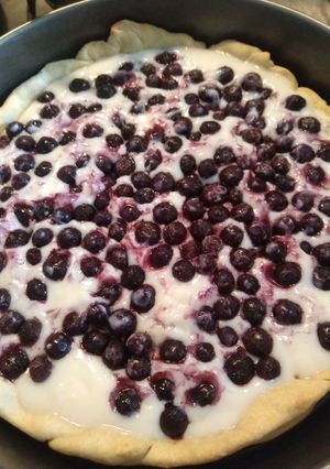 Una foto de Kuchen sureño, arándano