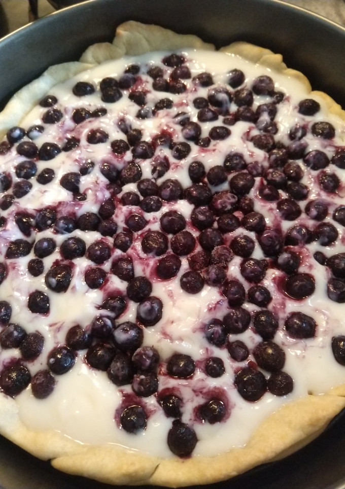 Una foto de Kuchen sureño, arándano