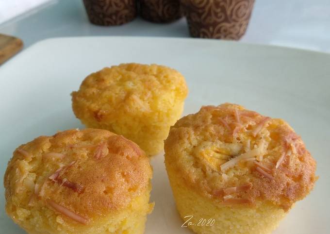 Muffin pisang Keju