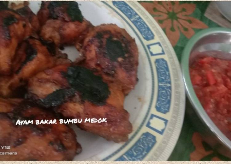 Resep Ayam bakar bumbu medok, Lezat