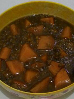Foto resep Bubur Ubi Kacang Hijau..