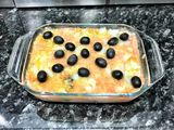 Picada de cebolla y tomate con bacalao