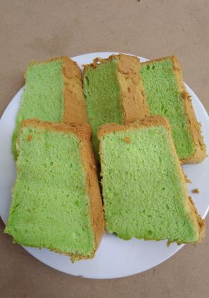 Foto resep Chiffon Pandan
