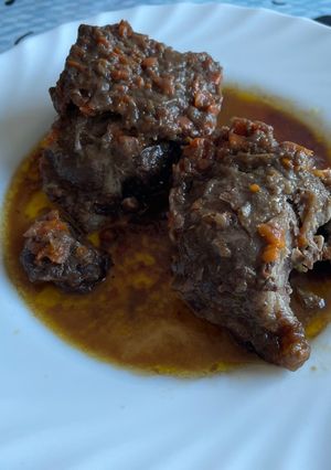 Foto principal de Carrilleras al vino tinto (Thermomix)
